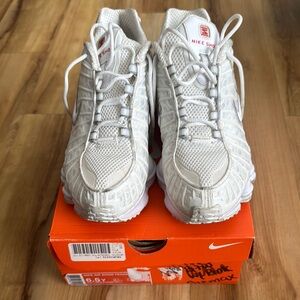 Nike Shox White Athletic Shoes